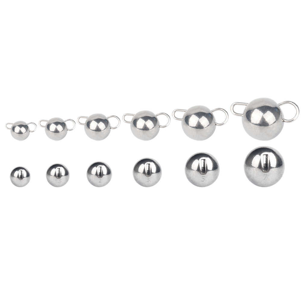 Tungsten Sinkers - MUUNN 10 Adet Cheburashka Ağırlıkları Balıkçılık
