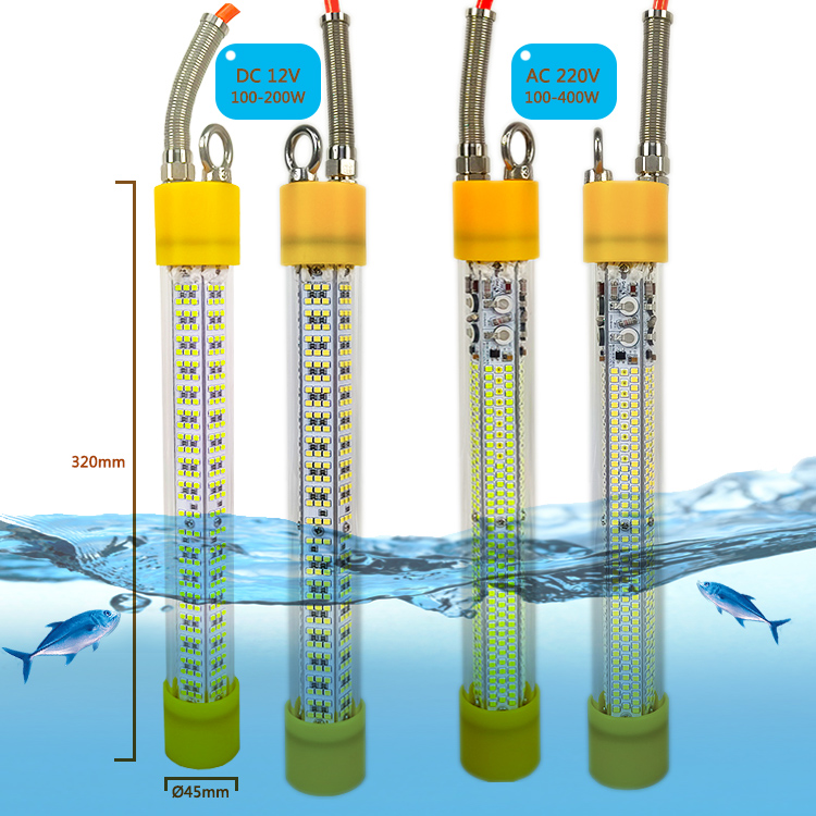 Fishing Lure - 400W Yeşil Beyaz 220v Balıkçılık Yemleri