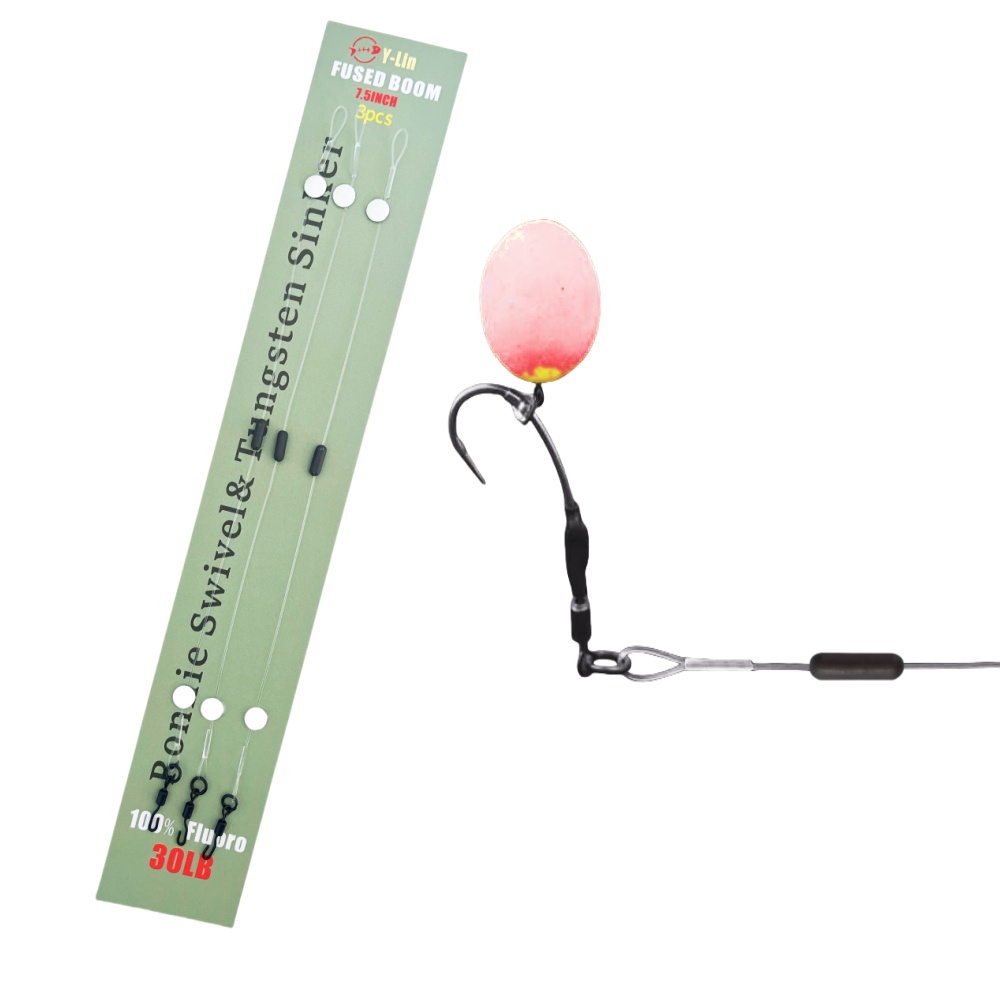 Tungsten Sinkers - Sazan Balıkçılık Florokarbon Sigortalı Bom Düzenli