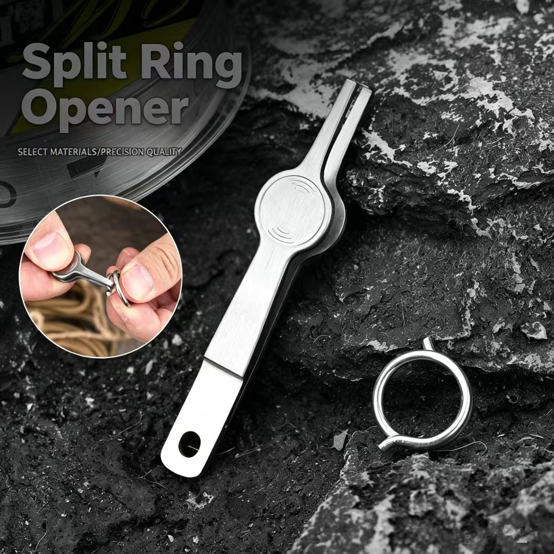 Fishing Equipment Tackle - Bölünmüş Halka Açıcı Balıkçılık Aleti, Paslanmaz