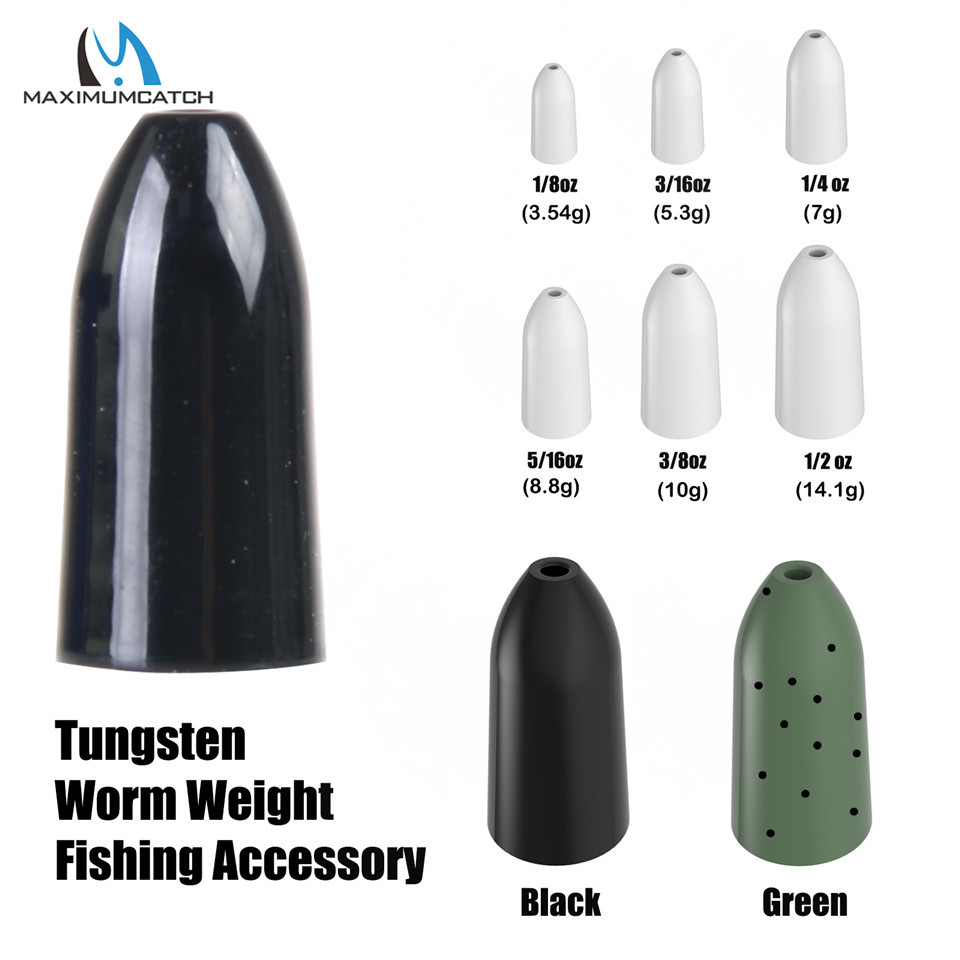 Tungsten Sinkers - Personel balıkçılık platin cazibesi Tungsten mermi