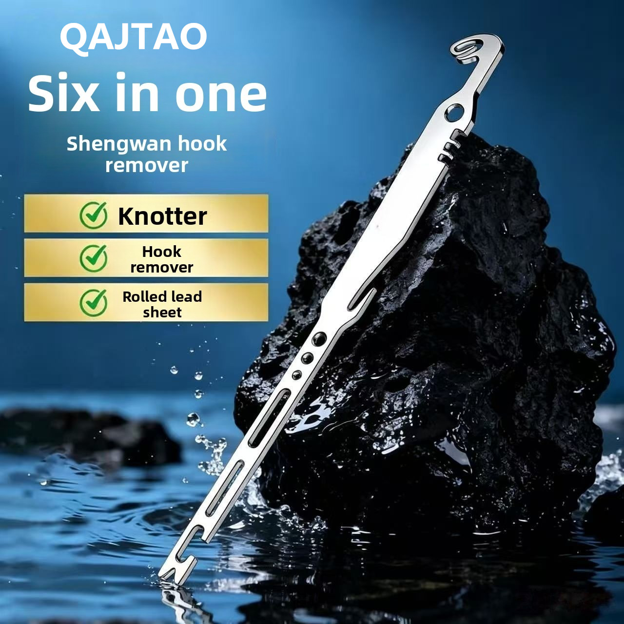 Fishing Equipment Warehouse - QAJTAO 4 Adet 6'sı 1 Arada