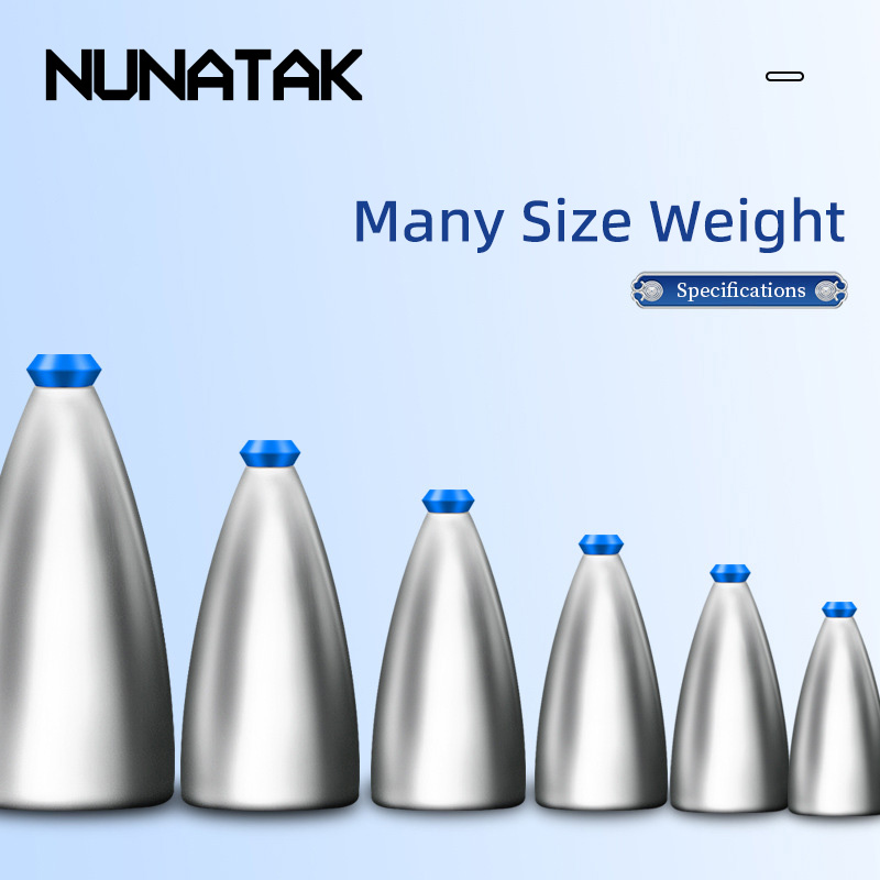 NUNATAK Kurşun Mermi Kurşun Ağ - Tungsten Sinkers incelemesi ve fiyatı