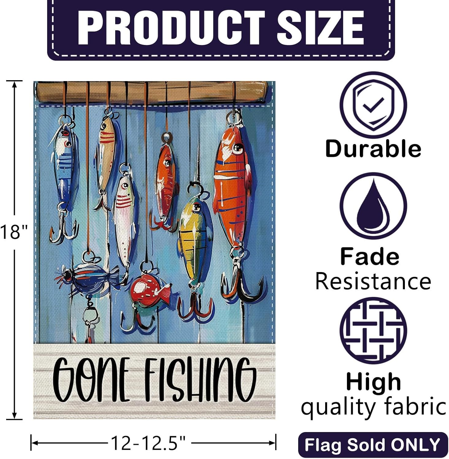 Dyrenson Vintage Gone Fishing  - Fishing Lure incelemesi ve fiyatı